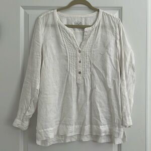 J.Jill Linen Lounge Top